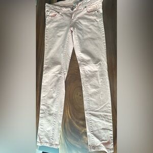 Light pink jeans